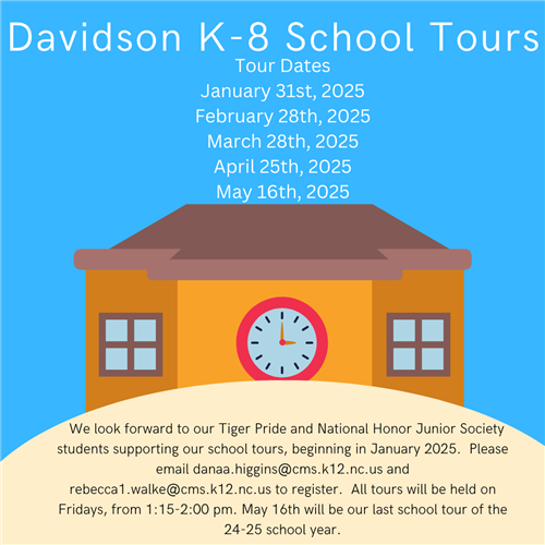 DK-8 School Tours Flyer